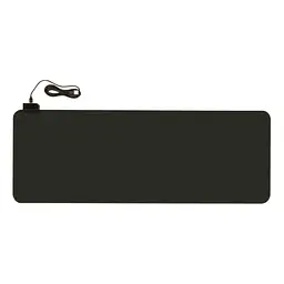 Ігрова поверхня 800x300x4 mm з RGB підсвічуванням чорний - мініатюра 3