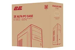 Корпус 2E Alfa E1802 без БР 4xUSB3.0 VGA 320мм ATX чорний - мініатюра 4