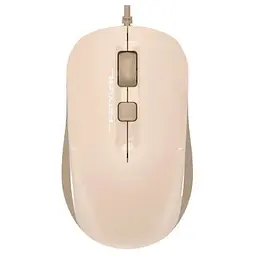 Мишка A4Tech FM26 USB Cafe Latte (4711421991391)