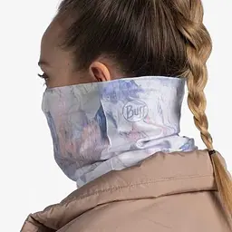Шарф-труба Buff Thermonet, Blaze White Білий-Блакитний - мініатюра 4