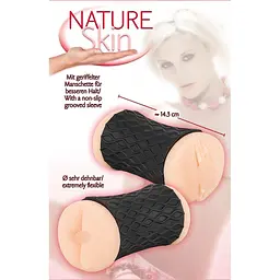Мастурбатор вагіна та анус - Nature Skin You2Toys 42-05319360000 88327