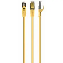 Патч-корд S/FTP Cablexpert cat.6a, литий, 50u "штекер із засувкою, 20м, жовтий (PP6A-LSZHCU-Y-20M)