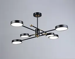 Люстар світлодіодна акрилова Sirius B YH1124/6 BK+COP
