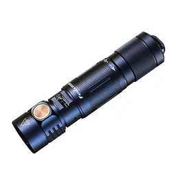 Ручний міні ліхтарик Fenix E05R 400лм Micro-USB (Чорний) - мініатюра 3