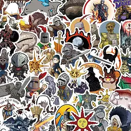 Стікерпак GeekLand Dark Souls 50 штук - мініатюра 4