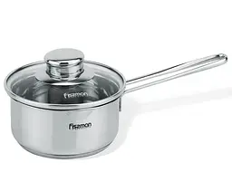 Ківш BAMBINO зі скляною кришкою Fissman Ø12х6 см kuh0007760