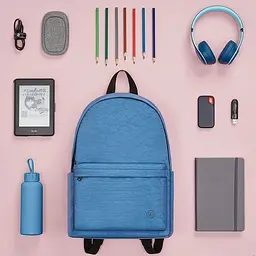 Рюкзак Xiaomi RunMi 90 Points Youth College Backpack 15L Pink [44450] - мініатюра 2