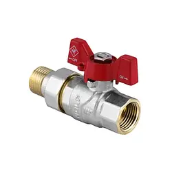 Кран кульовий з американкою Nolf 1/2" прямий №921 (NF2961)