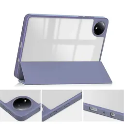 Чохол-книжка BeCover Soft Edge TPU з кріпленням для стілусу для Xiaomi Redmi Pad SE 8.7" Purple (712571) - мініатюра 3