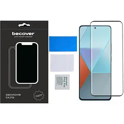 Захисне скло BeCover для Xiaomi Redmi Note 13 Pro Plus 5G Black (710655) - мініатюра 2