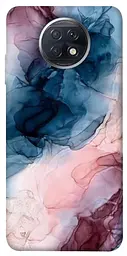 Чохол Demsky Рожево-блакитні розводи для Xiaomi Redmi Note 9 5G/Note 9T