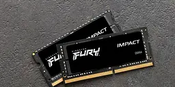 Пам'ять ноутбука DDR4 32GB KIT (16GBx2) 3200 FURY Impact Kingston teh0014337 - мініатюра 3