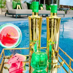 Горілка Au Vodka Green Watermelon 35.2% 0.7 л - мініатюра 6