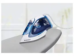 Праска Silver Crest SDBB 2800 A1 з кабелем 1.9 м горизонтальна і вертикальна пара 1 шт. синій (28110-IS) - мініатюра 5