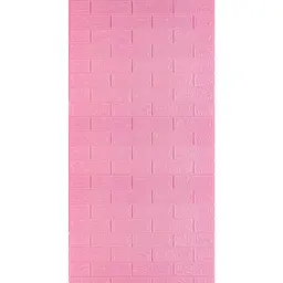 Самоклеюча 3D панель під рожеву цеглу Sticker Wall 3080х700х3мм - мініатюра 1