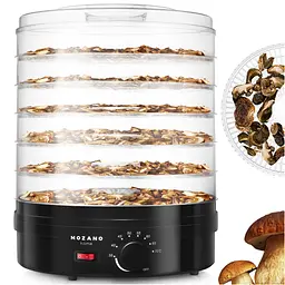 Сушарка дегідратор Mozano Food Dehydrator 500 W Black