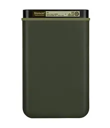 Зовнішній жорсткий диск Transcend StoreJet 25M3G 2 TB Military Green (TS2TSJ25M3G) [48530] - мініатюра 4