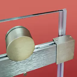 Двері в нішу Koer SR SD01-120x200-TR-02 прозоре скло Easy Clean 8 мм, нікель KR5379, універсальні, прозорий, нержавіюча сталь - мініатюра 10