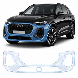 Антигравійна захисна бронеплівка за лекалами для Audi Q5 GU 2025- передній бампер
