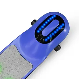 Дитячий електросамокат GIANT Kids ES1 синій, з LED - підсвіткою деки та колес, від 4 років - мініатюра 8
