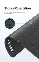 Килимок для миші Ugreen LP126 Чорний 26х21см (90410) - мініатюра 4