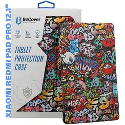 Чохол до планшета BeCover Smart Case Xiaomi Redmi Pad Pro 12.1'' Graffiti (711308) - мініатюра 2