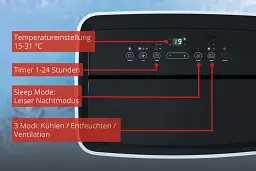 Мобільний кондиціонер ARCTIC 12k для дому та офісу - мініатюра 5