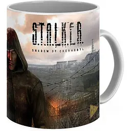 Кухоль GeekLand Сталкер S.t.a.l.k.e.r. Shadow Of Chernobyl Тінь Чорнобиля ST.02.03 330 мл білий - мініатюра 2