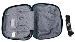 Бьюті-кейс поліпропілен Airtex 639/14 36×30×16см 17.5кг Темно-зелений - мініатюра 3