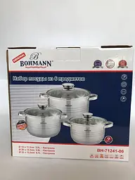 Набір посуду Bohmann BH-71241-06 MRB (6 предметів) - мініатюра 3