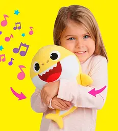 Інтерактивна м'яка іграшка Baby Shark Малюк Акуленок, англ. мова (61031) - мініатюра 4