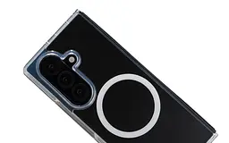 Чехол Samsung Galaxy Fold7 5G, Clear MagCase, прозрачный, противоударный, магнитный, панель-накладка с поддержкой MagSafe, поддержка беспроводной зарядки MagSafe, защита всего корпуса, TPU+PC, ArmorStandart (ARM88137) - мініатюра 10