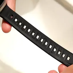 Ремінець BlueO Fluoro Rubber Sport для Apple Watch 42(ser.1-3)/44/45/46/49mm Black - мініатюра 3