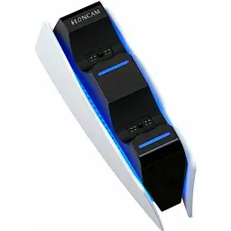 Зарядна станція Honcam для DualSense Sony PS5 White Вітрина [146136] - мініатюра 2