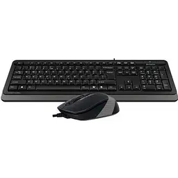 Комплект (клавіатура + миша) A4Tech Fstyler F1010 Black/Grey (1147539) [107932] - мініатюра 2