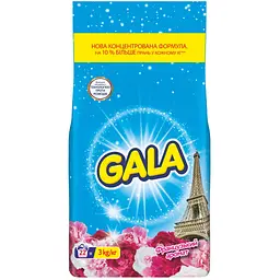 Пральний порошок Gala Французький аромат 3 кг (8006530178259)