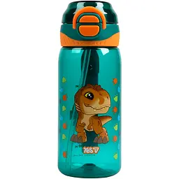 Пляшка для води Yes Jurassic World 600 мл зелена (708973)