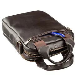 Чоловіча шкіряна сумка SHVIGEL 21,5х25х8 см sum0012472 - мініатюра 5