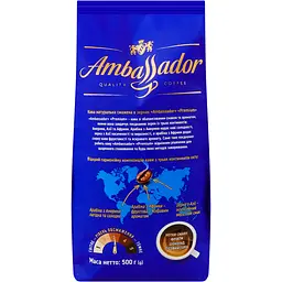 Кава в зернах Ambassador Premium 500 г (843949) - мініатюра 3