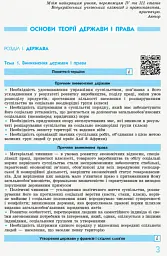 Правознавство 10 - 11 класи. У визначеннях, таблицях і схемах. Рятівник 2.0 - Віктор Машика - мініатюра 2