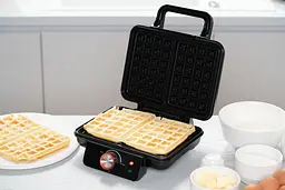 Вафельниця Ardesto 1200 Вт чорна (SM-L100LWAFFLE) - мініатюра 7