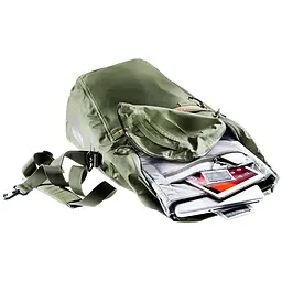 Рюкзак Deuter Mainhattan 17+10 Khaki (1052-3230022 2615) - мініатюра 7