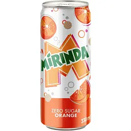 Напій Mirinda Апельсин без цукру безалкогольний сильногазований 0.33 л - мініатюра 2