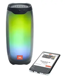 Портативна акустика JBL Pulse 4 бездротова чорна (JBLPULSE4BLK) - мініатюра 2