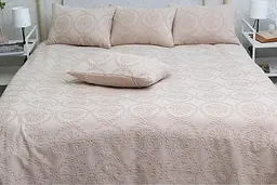 Покривало з наволочками Tessa beige PrimaTeks 160х240 см pbe0042940 - мініатюра 3