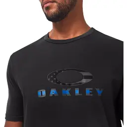Футболка Oakley SI Oakley TBL Logo Tee M blackout - мініатюра 4