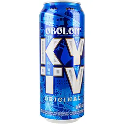 Пиво Оболонь Kyiv Original светлое 4% 0.5 л ж/б