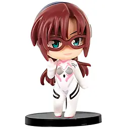 Колекційна  фігурка   Chibi Чібі Макінамі Марі Євангеліон Makinami Mari Evangelion 10см CH E C M 06