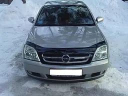 Дефлектор капоту мухобійка для Opel Vectra C 2002-2006 Євро Кріплення (Vip Tuning) OP12 - мініатюра 2