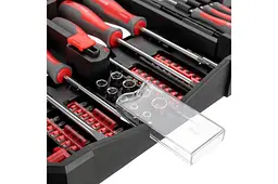 Набір викруток з бітами і торцеві головки Intertool VT-3363 PH x SL x T (у наборі 63 предмета) - мініатюра 7